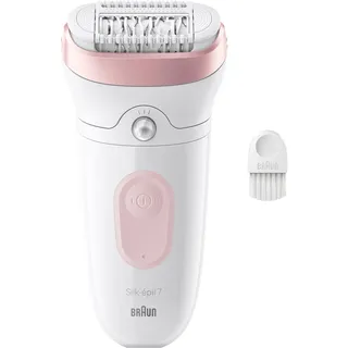 Braun Silk-épil 7 7-000 rosa/weiß