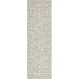 MY HOME Läufer »Juliane Outdoor« rechteckig 12 mm Höhe Hoch-Tief-Struktur, Boho, Outdoor geeignet, beige