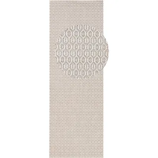 Northrugs In- Outdoor Wetterfest Balkon Sisal-Optik, Wohnzimmer, Läufer für Terrasse Garten Wintergarten Wohnzimmerteppich Wasserfest in Grau