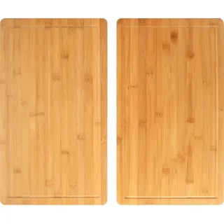 bremermann Herd-Abdeckplatte 2er Set Braun