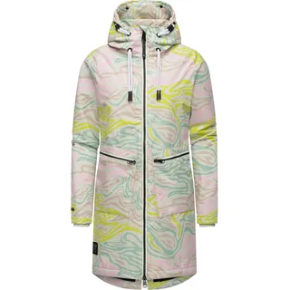 Ragwear Damen Jacke, Holstic Print XS grün