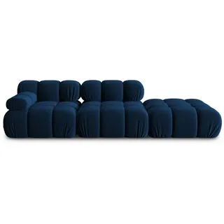 micadoni Modulares-Sofa, Blau, Textil, 4-Sitzer, 94x63x282 cm, Hergestellt in Europa, Oeko-Tex®, Wohnzimmer, Sofas , Couches, Sofas