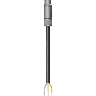 Wieland RST MINI Anschlussleitung RST, Elektronikkabel + Stecker, Schwarz