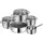 Provence Plus Topf-Set 5-tlg. Kochtopf + Glasdeckel