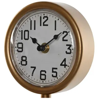 Home ESPRIT Tischuhr Grün Orange Metall Polypropylen Vintage 14 x 7,3 x 35 cm (2 Stück)