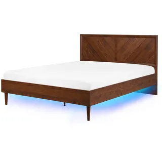 Beliani Mialet 160 x 200 cm Braun