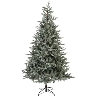 Lumineo Weihnachtsbaum, Grau/Weiß, Durchmesser 152,00 - H 240,00 cm