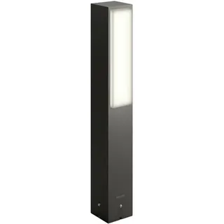 Philips Sockelleuchte Aluminium 42,0 cm inkl. LED 3,8 W anthrazit