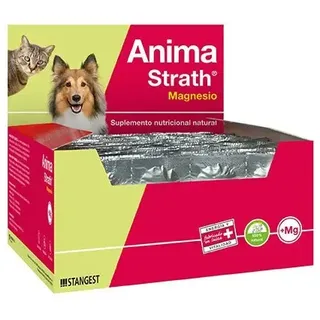 Stangest Anima Strath Magnesio Haustierergänzung 360 Einheiten - Red - One Size