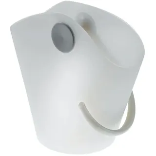 Alessi CHIRINGUITO Weinkühler, thermoplastisches Harz, eisgrau, 11 x 32 x 11 cm