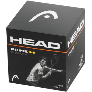 HEAD Prime Squashball, schwarz, 12 Bälle