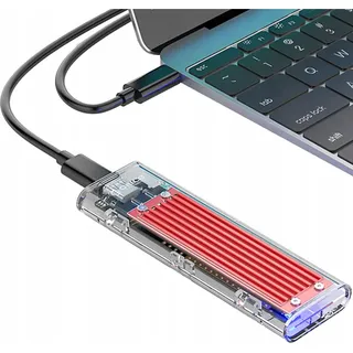 ORICO TCM2-C3 M.2 NVME zu USB-C 10Gb/s Festplattengerät - rot