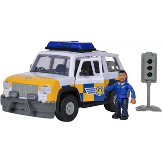 Simba Sam Polizeiauto 4x4 mit Figur