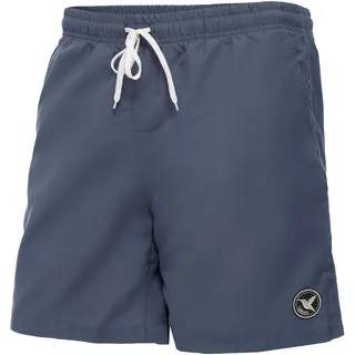 Ladeheid Badehose Herren, Bequeme Lange Badeshorts mit Breitem Gummibund, Kordelzug und Taschen, Schwimmhose Boardshorts – LA40-129 (Dunklejeans, M)