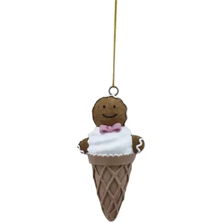 Dekofigur Pfefferkuchen Anhänger Lebkuchenmann 11,5 cm