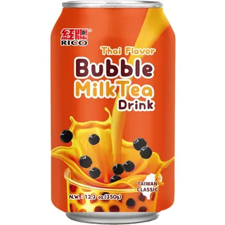 RICO - Thai Bubble Milk Tea Getränk - 1 X 350 ML