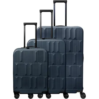 Travelite Panello Koffer-Set 3-tlg. dunkelblau/weiß