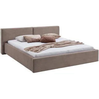 Meise Möbel Cube wahlweise mit Matratze und Bettkasten, grau