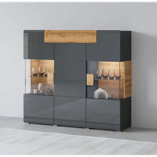 OTTO home Toledo 147,5 x 132 x 35 cm schwarz