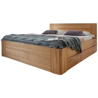 MeinMassivholz Massivholzbett 180/200 cm aus Kernbuche , Buchenholz , Echtholz,Kernbuche , Rechteckig , 180x200 cm , Schlafzimmer, Betten
