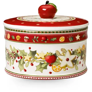 Villeroy & Boch Keksdose Winter Bakery Delight rot ø 14 cm 0,57 l