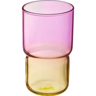 Luminarc, Trinkgläser, Candy Mix Bubble Gum, 32 cl, 6er Set | Stoßfestes gehärtetes Glas, Wassergläser für Saft, Cola und Longdrinks, spülmaschinenfest, dauerhafter Glanz