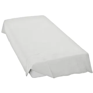 Cinderella Betttuch »Renforcé-Haustuch« ohne Gummizug, grau