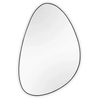 Mirrors and More Dekospiegel Idona 60 x 40 cm Schwarz