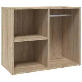 Regal für Schminktisch Sonoma-Eiche 80x40x65 cm Holzwerkstoff - Braun