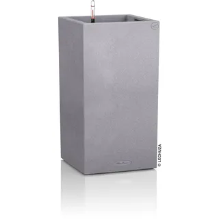LECHUZA Canto Stone high 40 Komplettset 40 x 40 x 76 cm steingrau