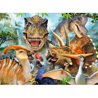 PRIME 3D Puzzle Dinosaurier Selfie 3D 100 Teile