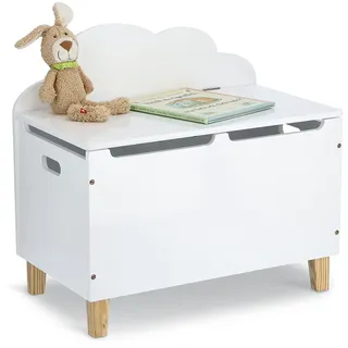 Zeller Kinder-Truhe Wolke 34,5 x 56 x 60 cm 1-tlg. weiß