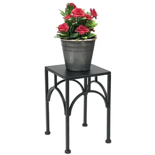 DanDiBo Ambiente Blumenhocker 28 x 28 x 18 cm Schwarz