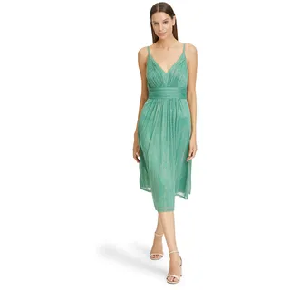 Vera Mont Damen Abendkleid im Glitzer-Look 38, Light Green