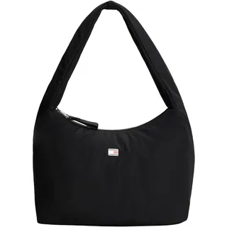 Tommy Hilfiger TOMMY JEANS »TJW URBAN NYLON HOBO«, Damen Schultertasche, Minibag mit wertigem Logo-Emblem