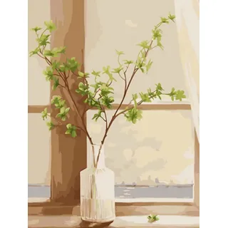 Maysurban Malen nach Zahlen Erwachsene Anfänger,DIY Handgemalt Ölgemälde Kits Auf Leinwand,Pferd Betrunkenes Holz 40 X 50 cm ohne Rahmen