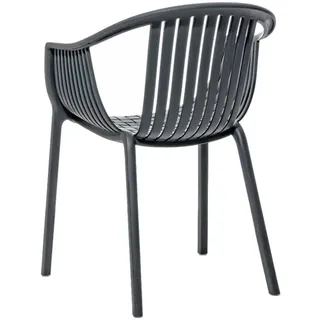 Sessel Tatami Pedrali grau, Designer Pocci & Dondoli, 58x78x61.5 cm