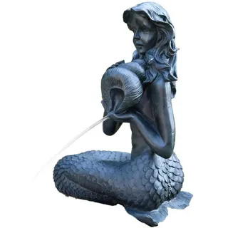 HEISSNER Teichfigur "Meerjungfrau mit Amphore", 39x26x54cm