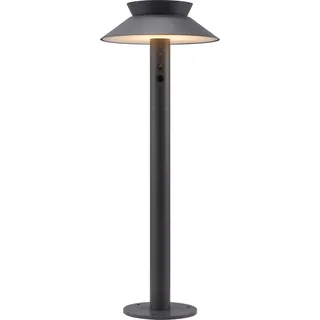 Nordlux Justina Pollerleuchte, LED Solar Garten Leuchte Anthracite - cm - 60 cm