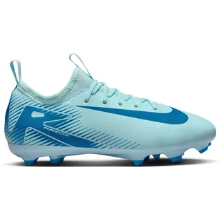 Nike Unisex Kinder Zoom Vapor 16 Academy Fg/Mg Fussballschuh, Glacier Blue Blue Orbit, 37.5 EU