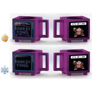 PYRAMID Donkey Kong, Einzelbild, 0,5 l, Mehrfarbig, Universal, 1 Stück(e) - Lila
