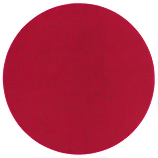 Snapstyle Feinschlingen Veloursteppich 100 x 100 cm Rot