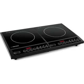 Esperanza EKH008 2-Flammige Induktionsheizplatte St. Maria, Metall, Schwarz