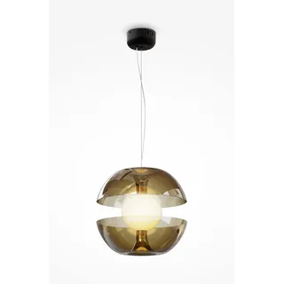 maytoni leuchten Rebel 6W 30 cm Glas/Metall gold/schwarz