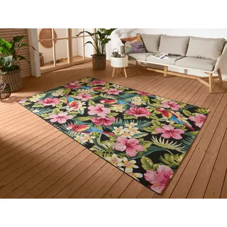 HANSE HOME »Tropical Feeling« rechteckig 3 mm Höhe In-& Outdoor, Teppich, Wetterfest, Balkon, Garten, Wohnzimmer, Floral,