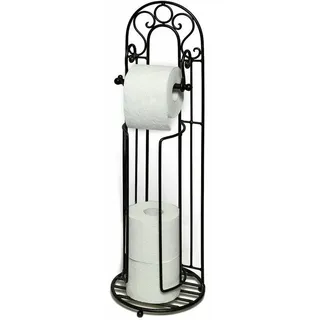 Ambiente Haus Toilettenpapierhalter »Antik« schwarz schwarz