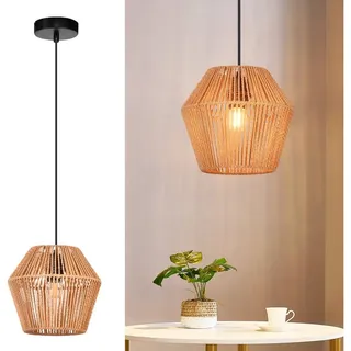 GBLY Vintage Rattan 1-flg. 23 cm rund/beige/braun
