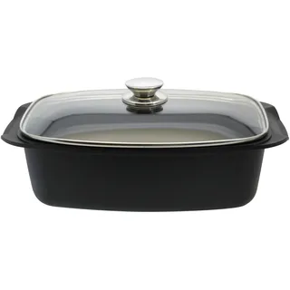 ELO Basic Bräter »Universalbräter Quatrorondo, Aluguss 32cm« 1 Stk. tlg. Aluminiumguss, schwarz