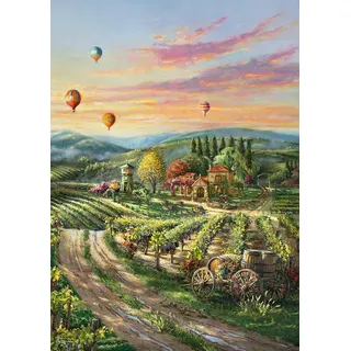 Schmidt Spiele Peaceful Valley Vineyard, Puzzle 1000 Teile