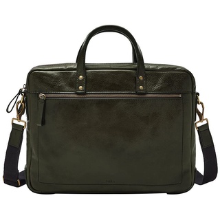 Fossil Tasche für Herren Haskell Öko-Leder Arbeitstasche mit Doppelreißverschluss, MBG9342302 – 40,64 cm L x 7,62 B x 30,48 H